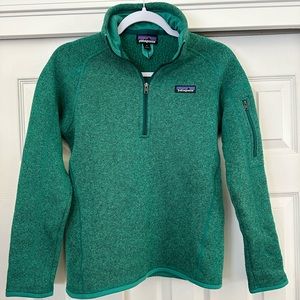 PATAGONIA: Women’s Better Sweater 1/4 Zip Fleece -Size Small